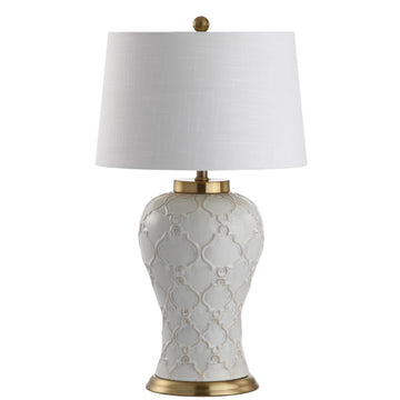 Arthur 29" Ceramic LED Table Lamp - JONATHAN Y